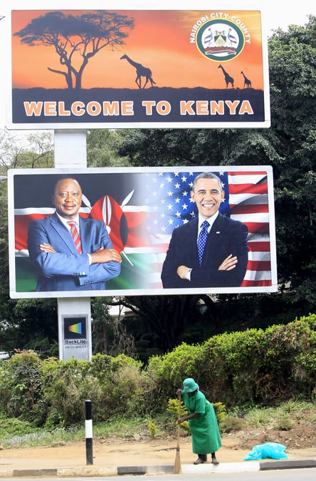 Barack obama au kenya