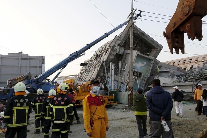 Deux nouveaux survivants apres le seisme a taiwan