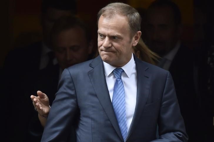 Brexit: l'ue doit rester unie et londres y a interet, dit tusk