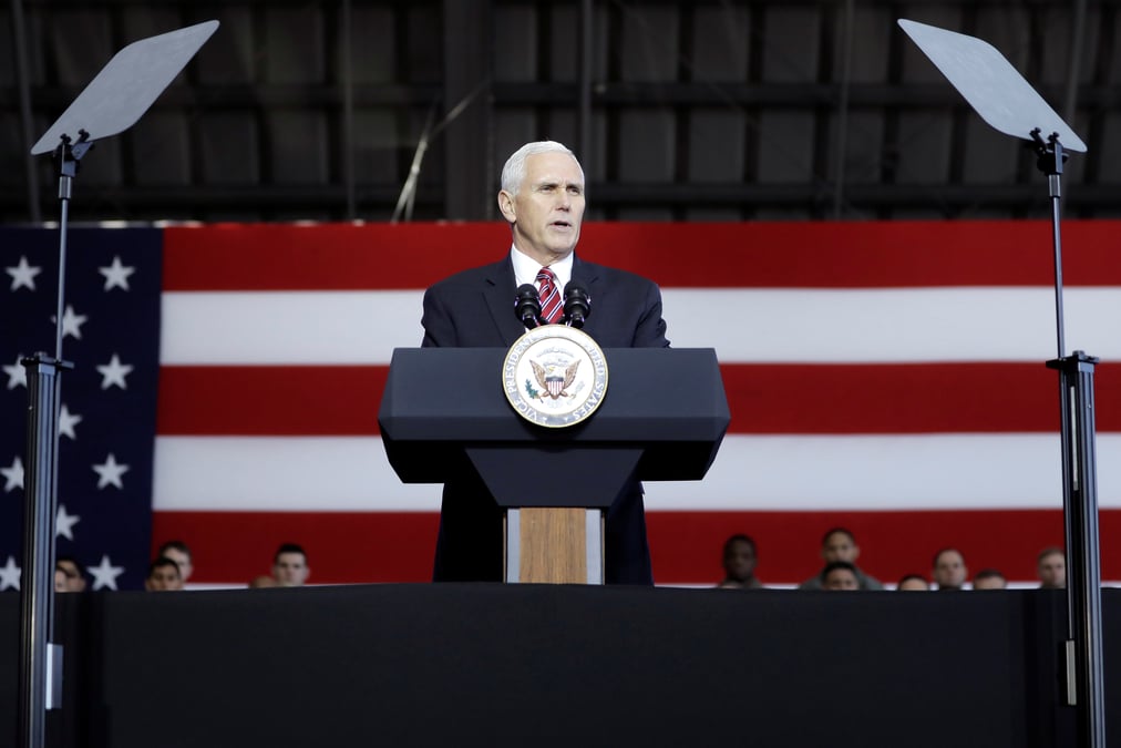 Pence evoque la possibilite de discussions avec pyongyang