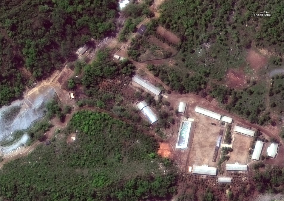 Pyongyang entame le demantelement du site d'essais de punggye-ri