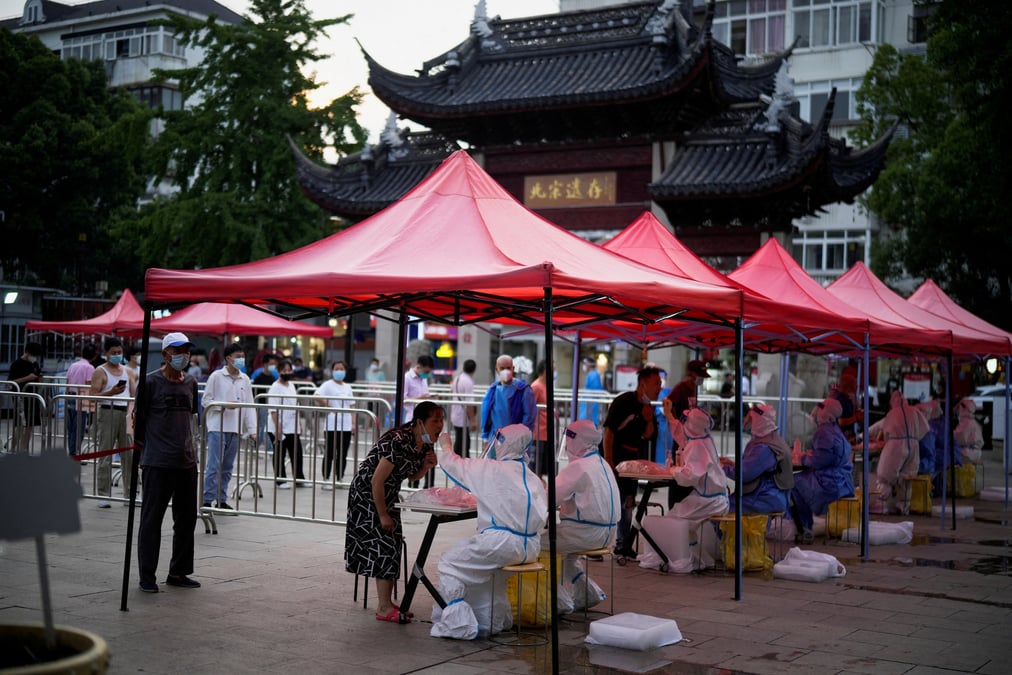 Coronavirus/chine: nouvelle campagne de depistage a shanghai
