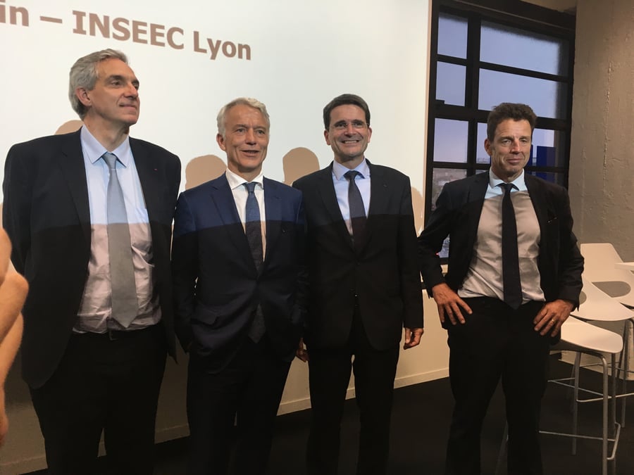 Medef Lyon visite candidat
