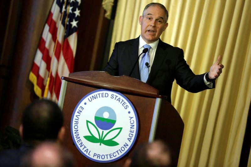 Usa: l'epa annule sa participation a une conference sur le climat