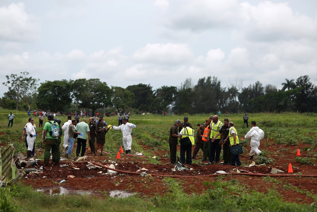 Une catastrophe aerienne fait plus de 100 morts a cuba