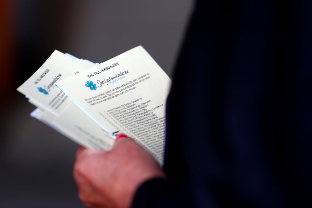 En suede, l'extreme droite pourrait sortir renforcee des legislatives