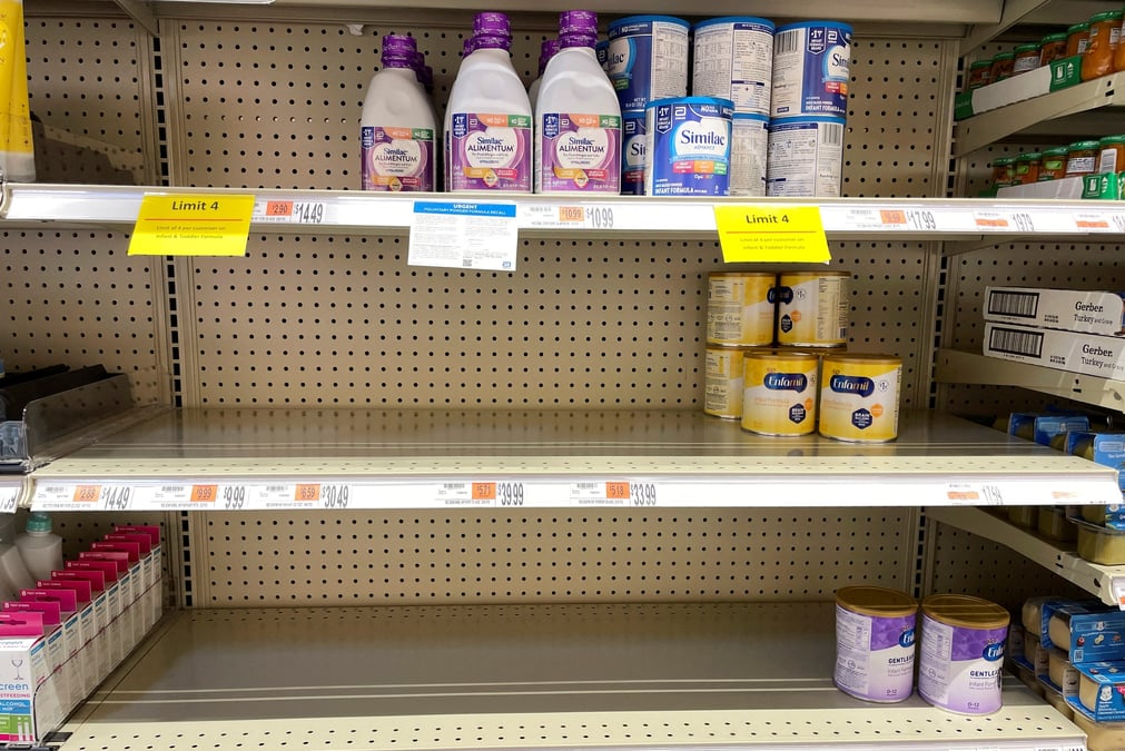 Danone augmente ses expeditions de lait infantile aux etats-unis