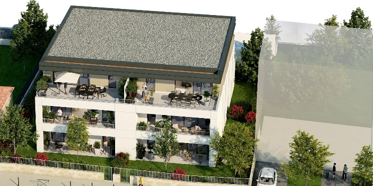 Bâtiment frugal bordelais Idéal groupe