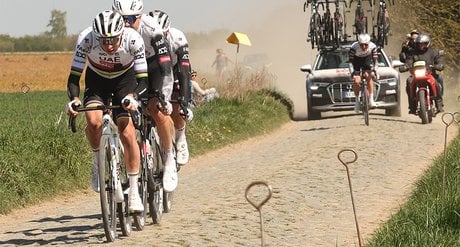 Le Slovène Tadej Pogacar fait partie des prétendants à la victoire finale sur le Paris-Roubaix.