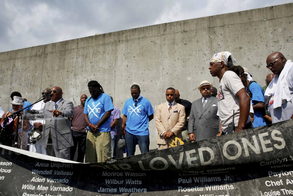 La nouvelle-orleans marque le 10e anniversaire de l'ouragan katrina