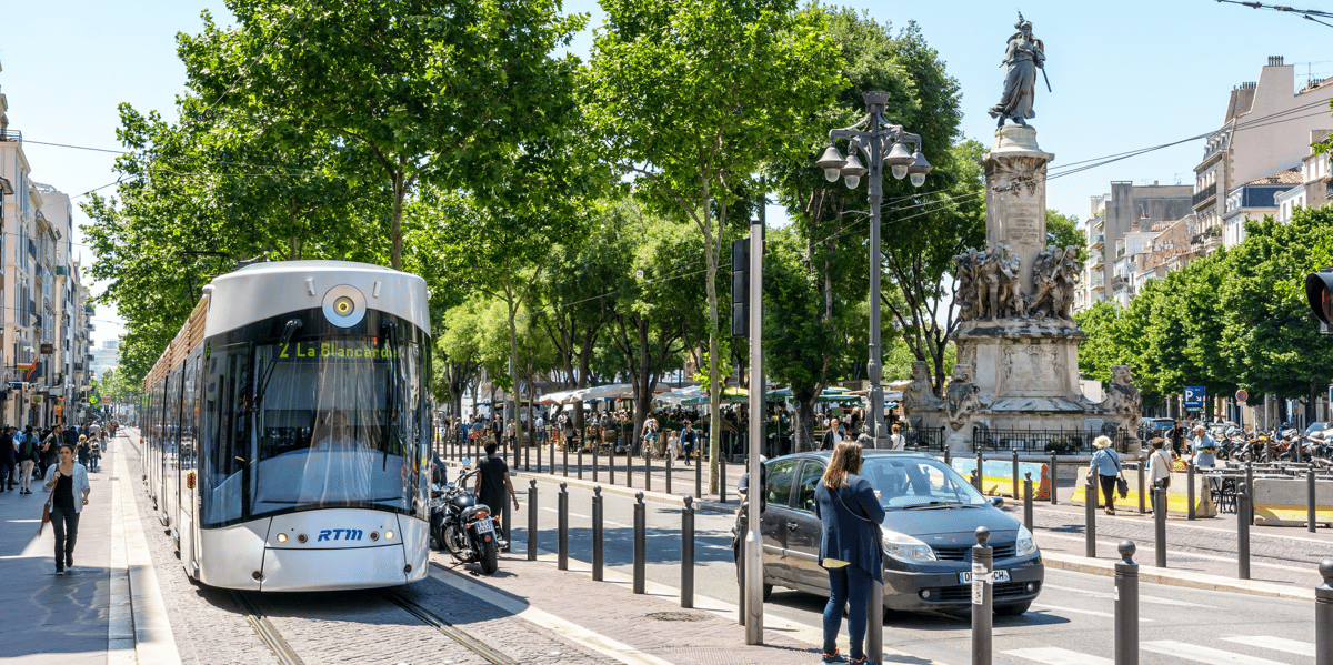 Marseille, tramway, Timo, transports