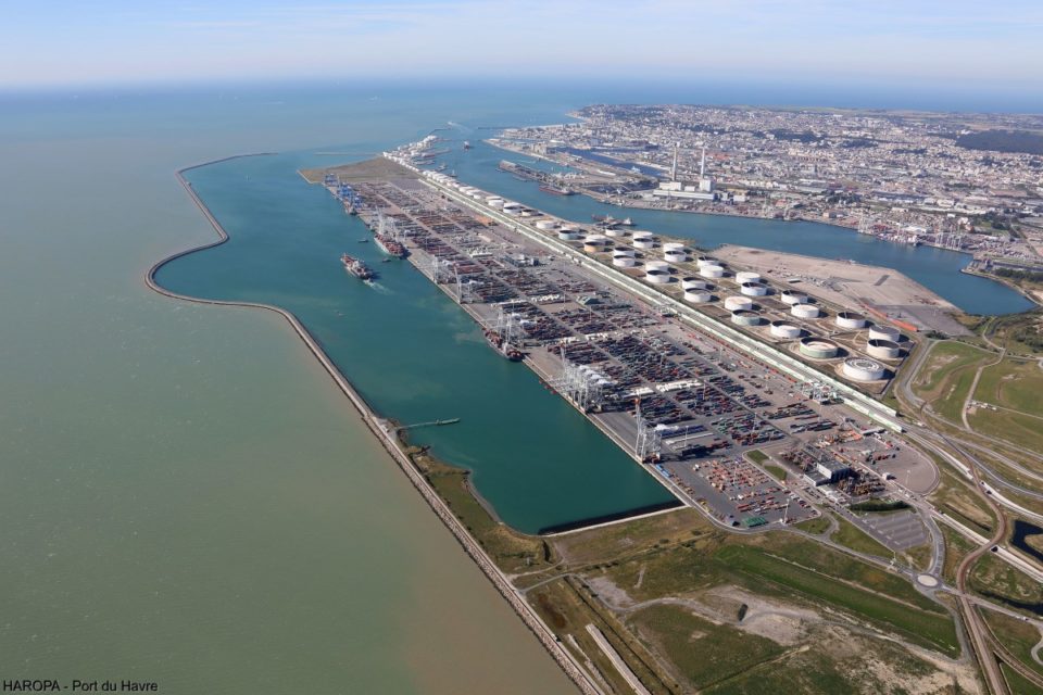 Haropa accès fluvial Port 2000 Le Havre