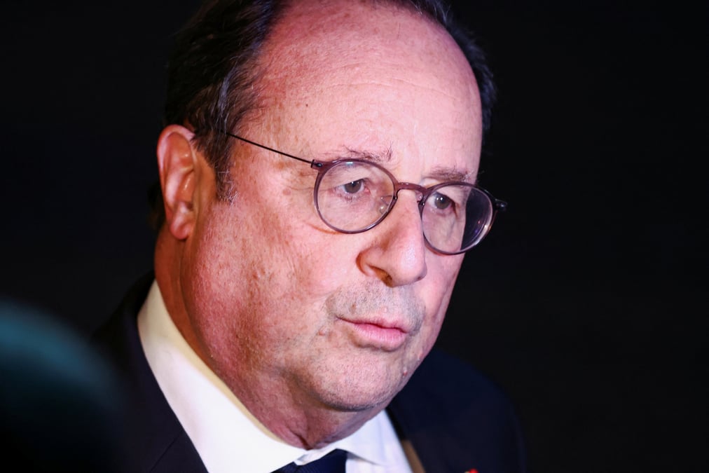 L'ancien president francais francois hollande