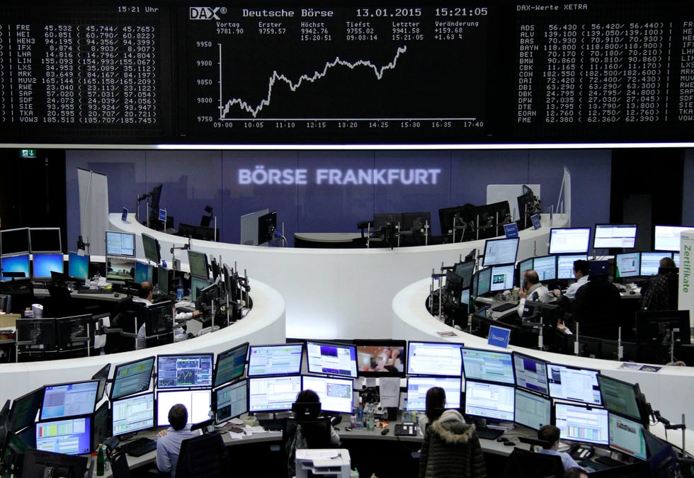 Les bourses europeennes terminent en hausse