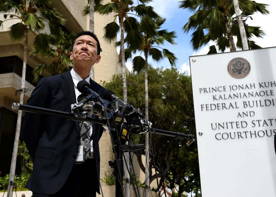 Le decret anti-immigration suspendu avant son entree en vigueur