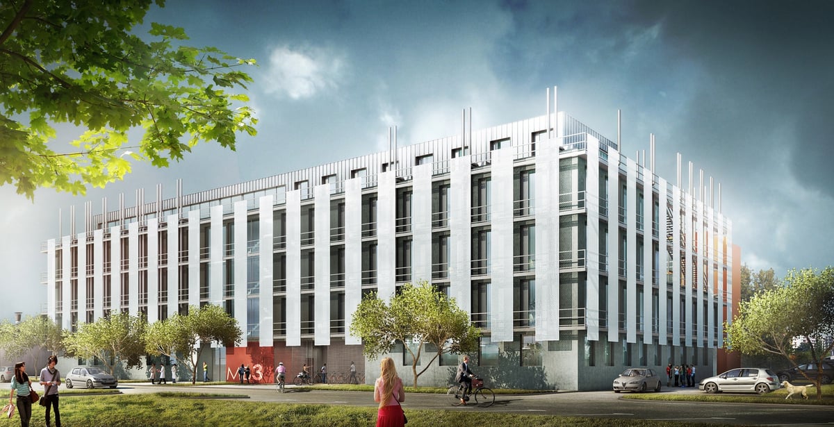 Le nouveau bâtiment MB3 situé à Rangueil accueille les équipes du nouveau Toulouse Biotechnology Institute.