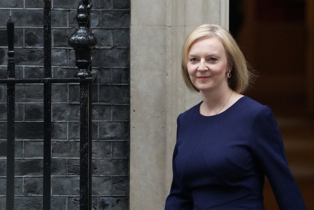 Photo d'archives de la premiere ministre britannique liz truss