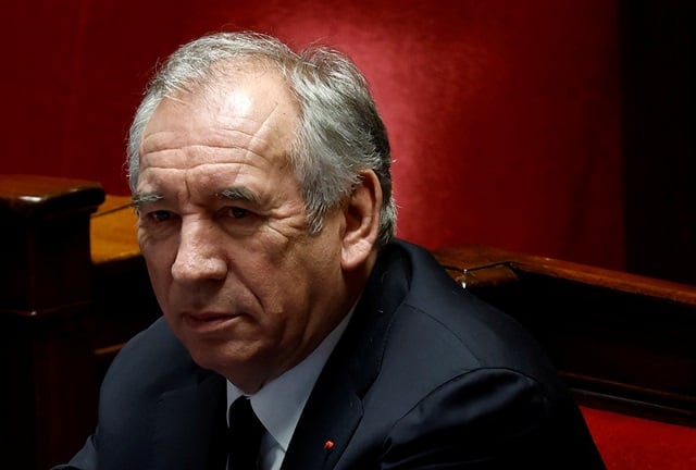 Le Premier ministre François Bayrou sur les bancs de l'Assemblée nationale ce mercredi 5 février.