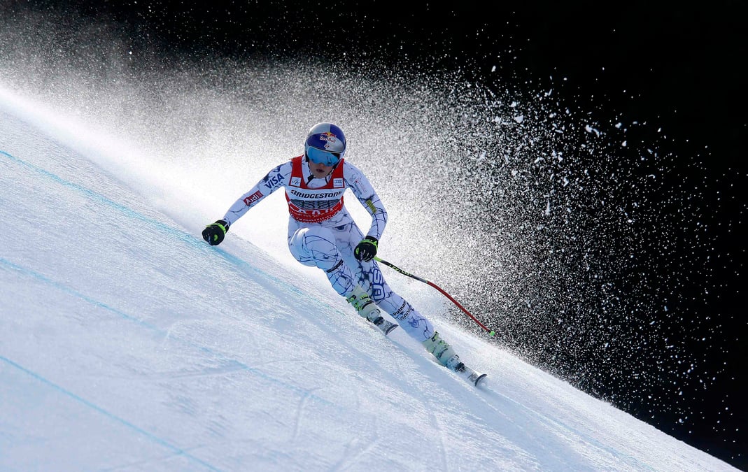 Fanchini s'impose a la thuile, vonn recupere sa place de leader