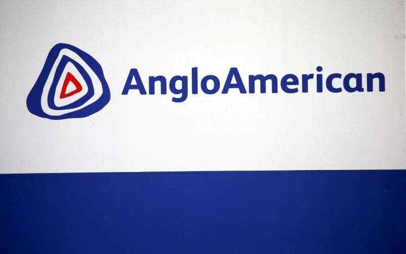 The anglo american logo is seen in rusternburg