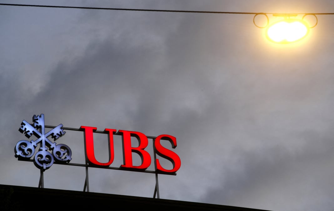 Photo d'archives du logo d'ubs