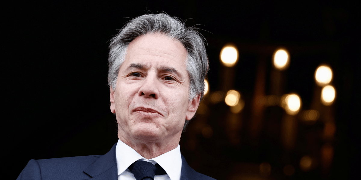 Le secretaire d'etat americain antony blinken en visite a paris
