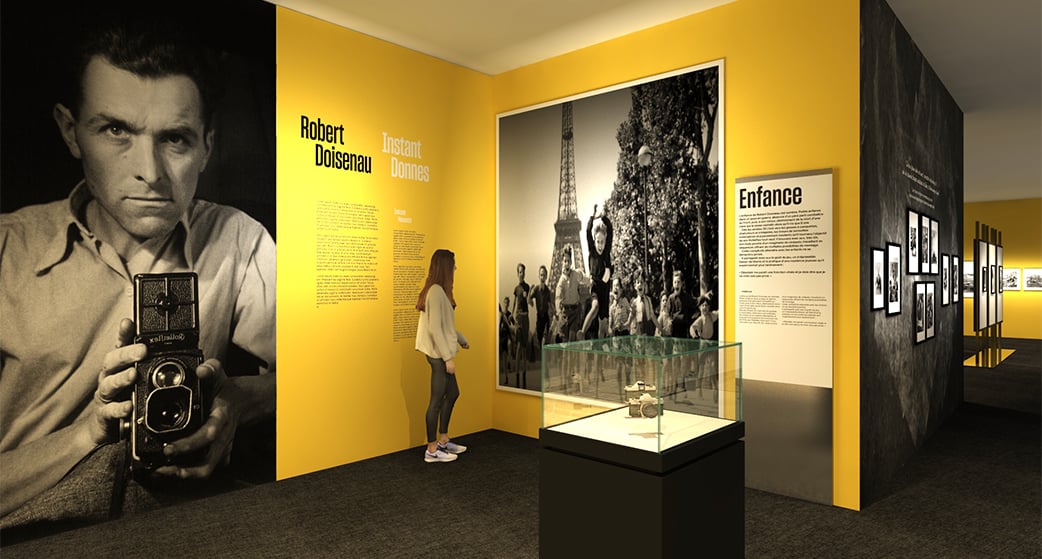 Retrouvez l'oœvre de Robert Doisneau au musée Maillol.