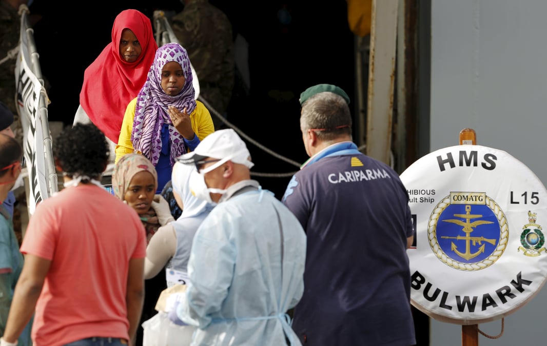 Quelque 3.600 migrants secourus en deux jours en mediterranee