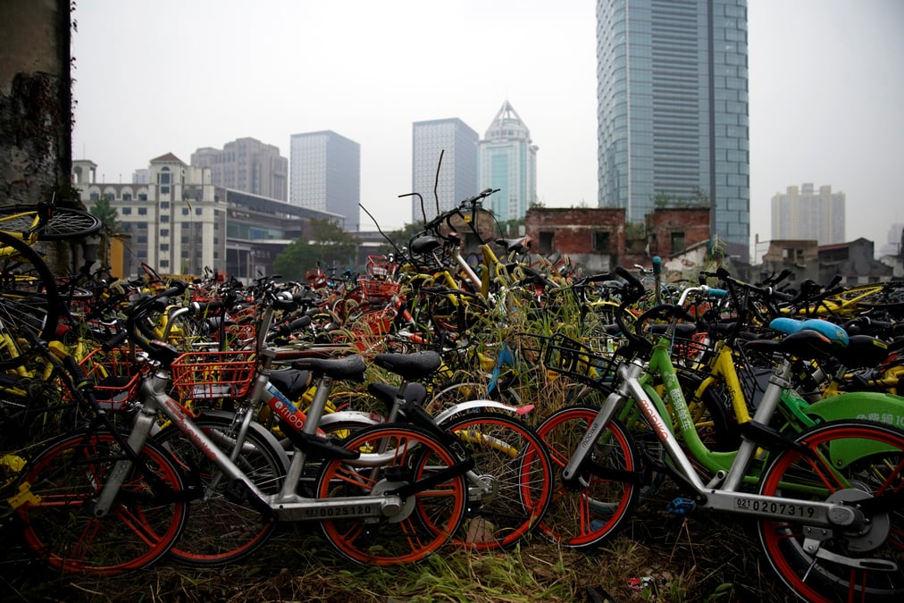 Le chinois bicycle victime de la "bulle" des velos partages