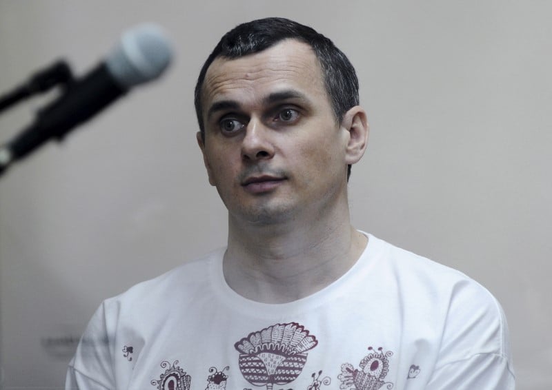 Nouvel appel en france a la liberation d'oleg sentsov