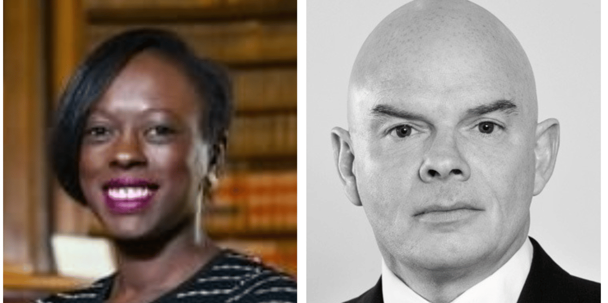 Sira Sylla, députée de la Seine Maritime et membre de la Commission des Affaires étrangères, et Alain Gauvin, avocat associé Asafo & Co.