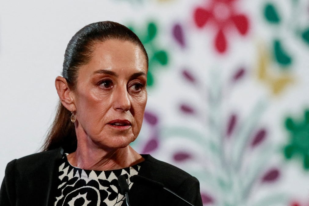 La présidente mexicaine a annoncé des contre-mesures « douanières et non-douanières ».