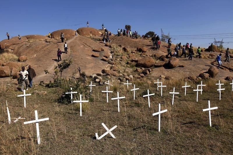 La police sud-africaine en cause pour la tuerie de marikana