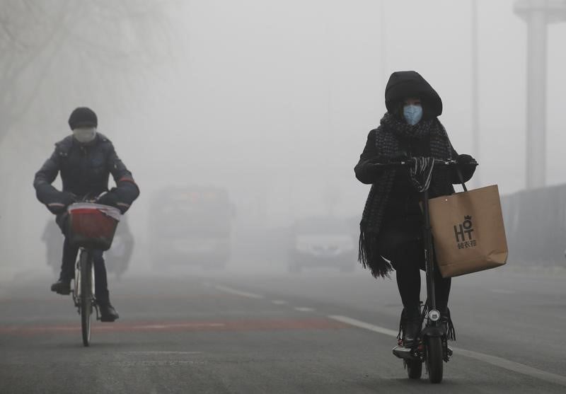 Les normes antipollution guere respectees en chine