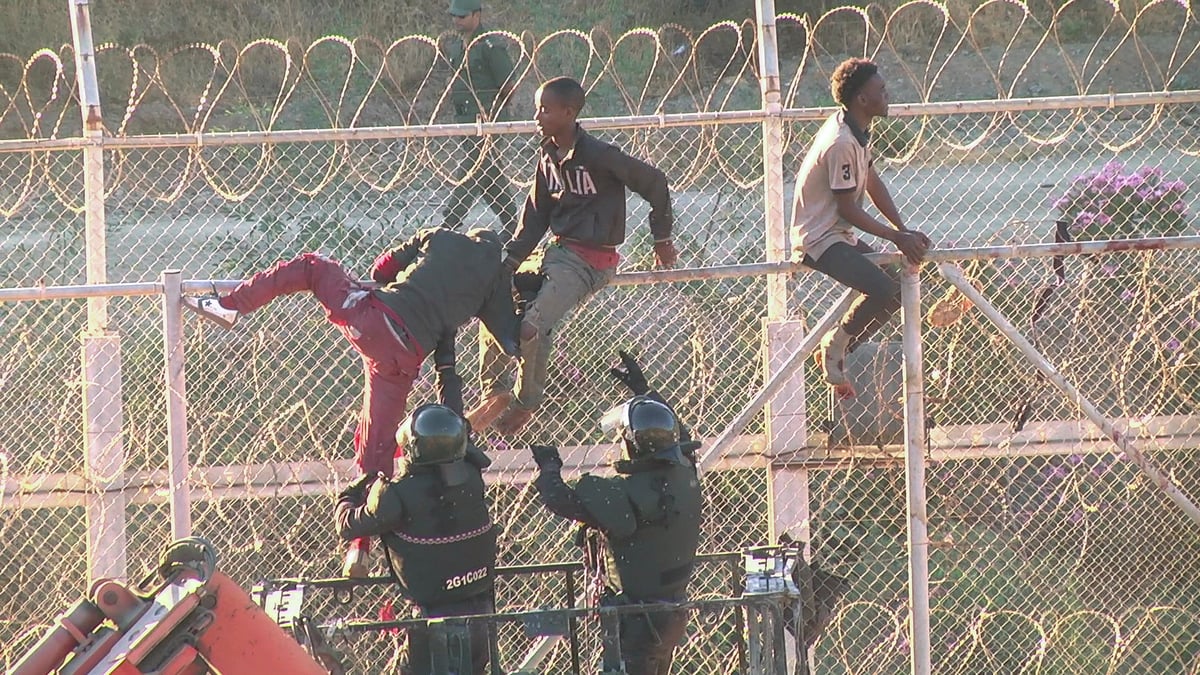 Le maroc va expulser les migrants repousses a la frontiere de melilla