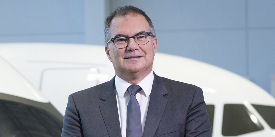 Philippe Mhun, vice-président des programmes et des services d'Airbus.