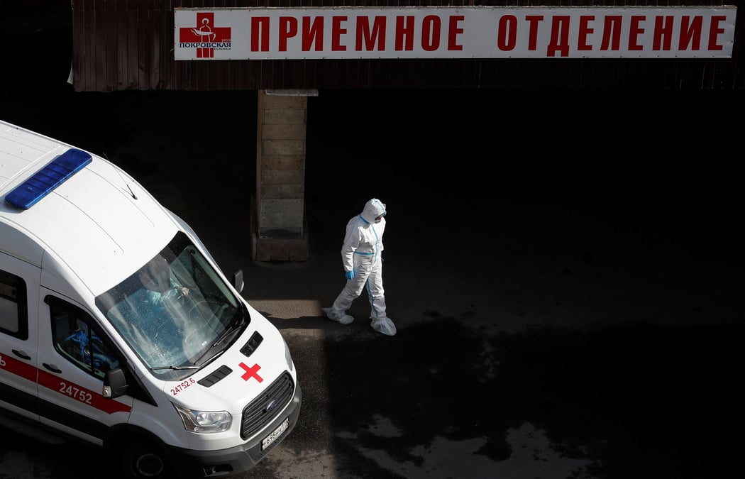 Coronavirus: progression record des deces et des contaminations en russie
