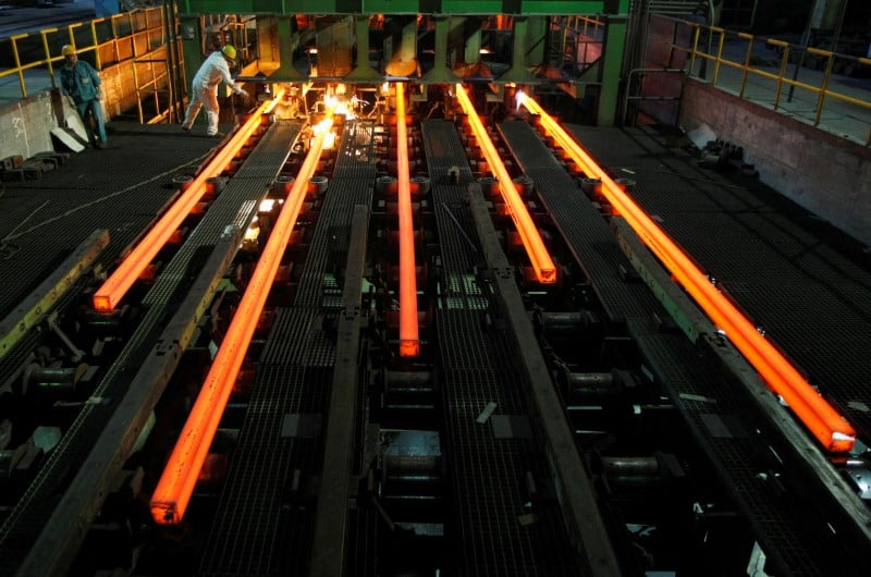 La production chinoise d'acier a un niveau record en juin