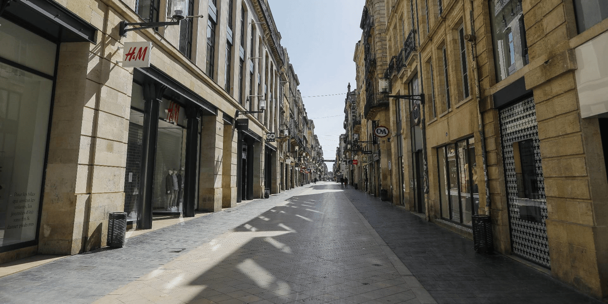 A partir du 11 mai, le port du masque devrait être obligatoire rue Sainte Catherine à Bordeaux comme dans les transports en commun, les parcs et les marchés.