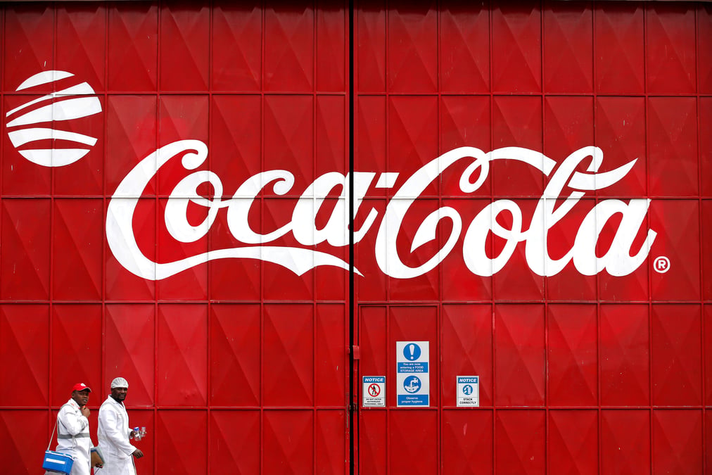 Coca cola a suivre a wall street