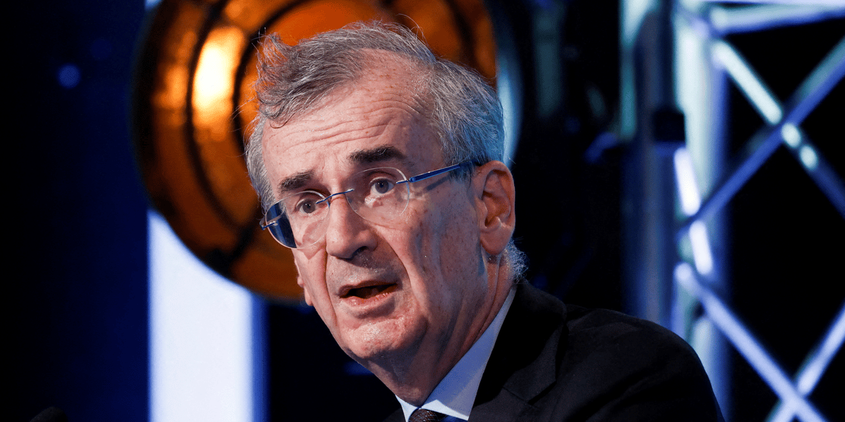 Photo d'archives du gouverneur de la banque de france, francois villeroy de galhau