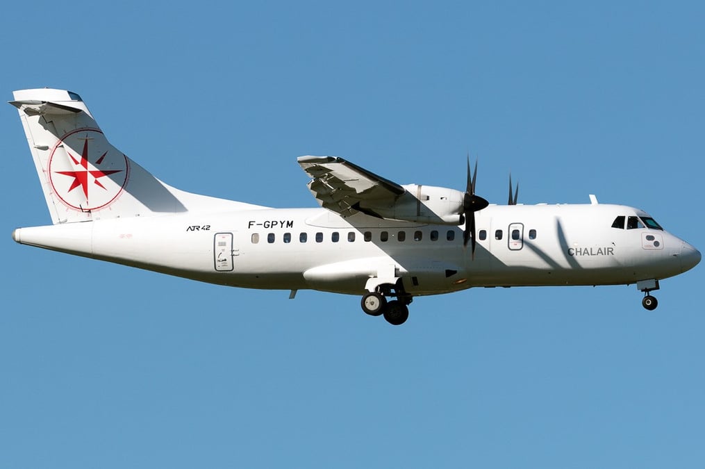 La compagnie Chalair a été choisie pour assurer, en 1h20, la liaison entre Paris et Aurillac, ligne d'Aménagement du Territoire.