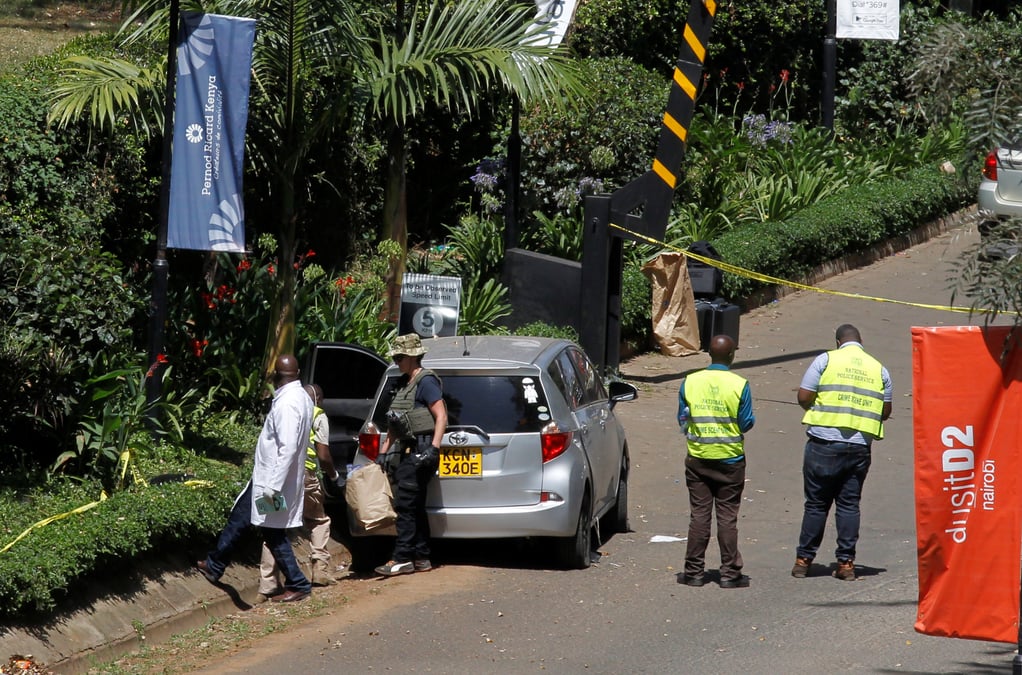 Neuf personnes arretees apres l'attentat de nairobi