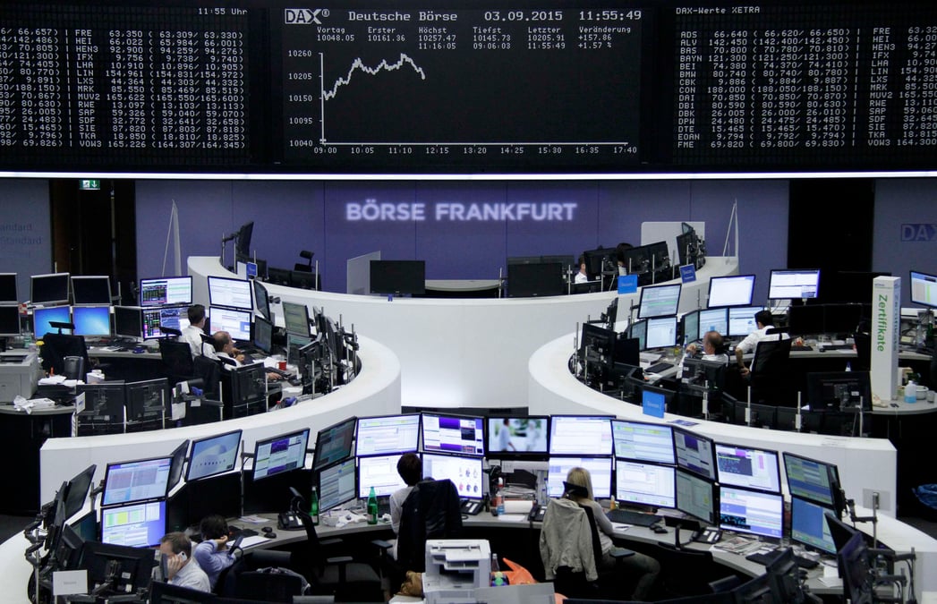 Les marches europeens nettement dans le vert a mi-seance