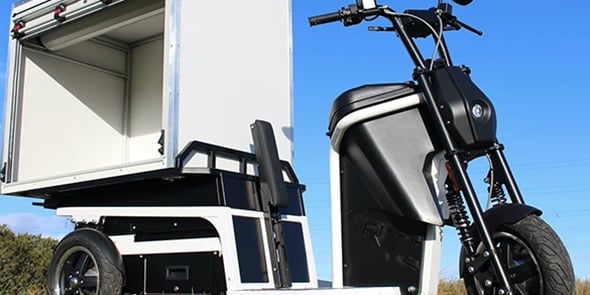 Le triporteur 100% électrique d'Océan Concept cible le marché du dernier kilomètre.