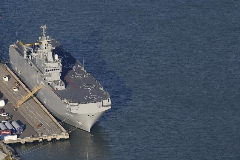 Le premier Mistral livré à la Russie le 14 novembre, dit Moscou