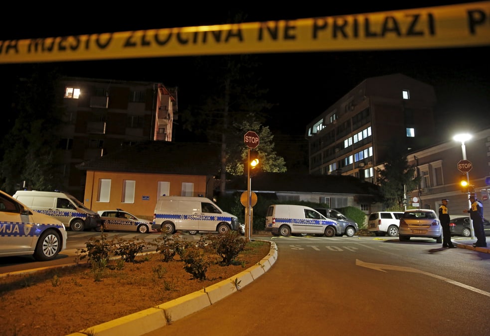 Attaque islamiste presumee contre un poste de police en bosnie, un agent tue