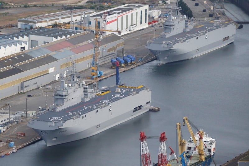 La malaisie pourrait racheter un des porte-helicopteres mistral destines a la russie