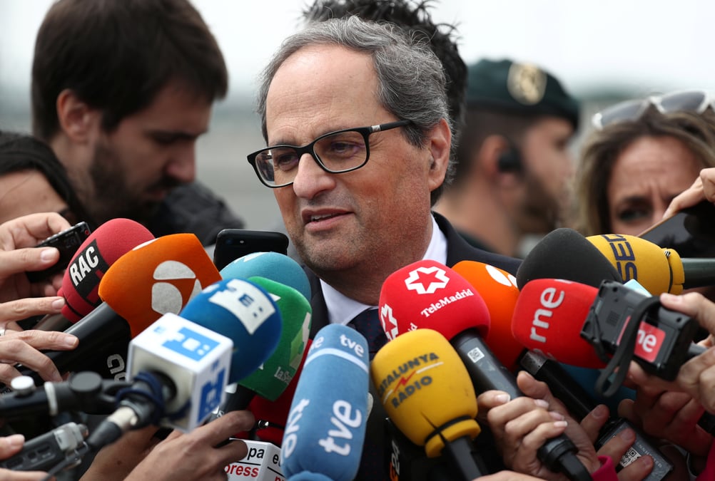 Nouvel appel a un referendum sur l'independance de la catalogne