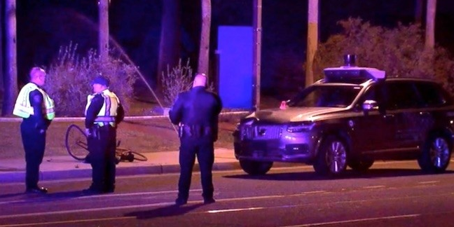 Une voiture autonome d'Uber est à l'origine d'un accident mortel impliquant une femme de 49 ans traversant une rue en mars 2018.